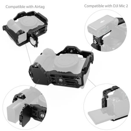 SmallRig 5583 - klatka, schowek na Apple AirTag, Arca, do Sony Alpha 7R V/7 IV/7S III/1/7R IV